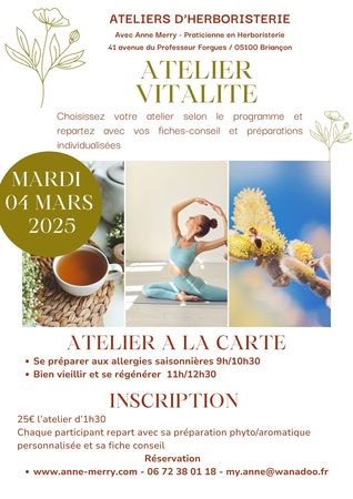 Atelier Vitalité